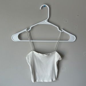 H&M Crop Top Spaghetti Strap Tank Top